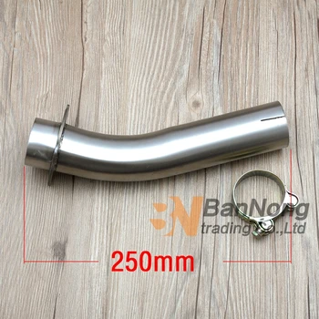 

Motorcycle Stainless Steel Exhaust Middle Pipe For Yamaha FZ400 FZ 400