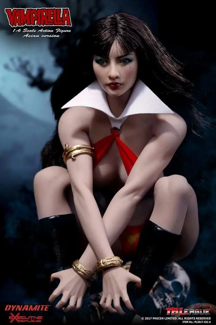 

TBLeague PHICEN PL2017-101-A 1/6 Scale Action Figure Vampirella Asian Version