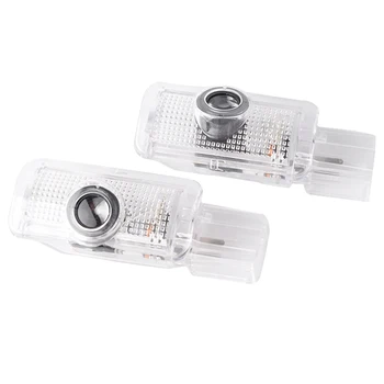 

2x LED Car Door Welcome Light Projector Logo Laser Ghost Shadow For Mercedes Benz W164 W215 R300 R350 ML300 ML350 ML400 X164 GL