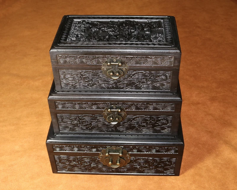 Африканский эбонитовый деревянный ящик для ювелирных изделий, Деревянный чехол, чехол для ювелирных изделий, коробка для хранения ювелирных изделий/деревянный ящик, подарочная коробка