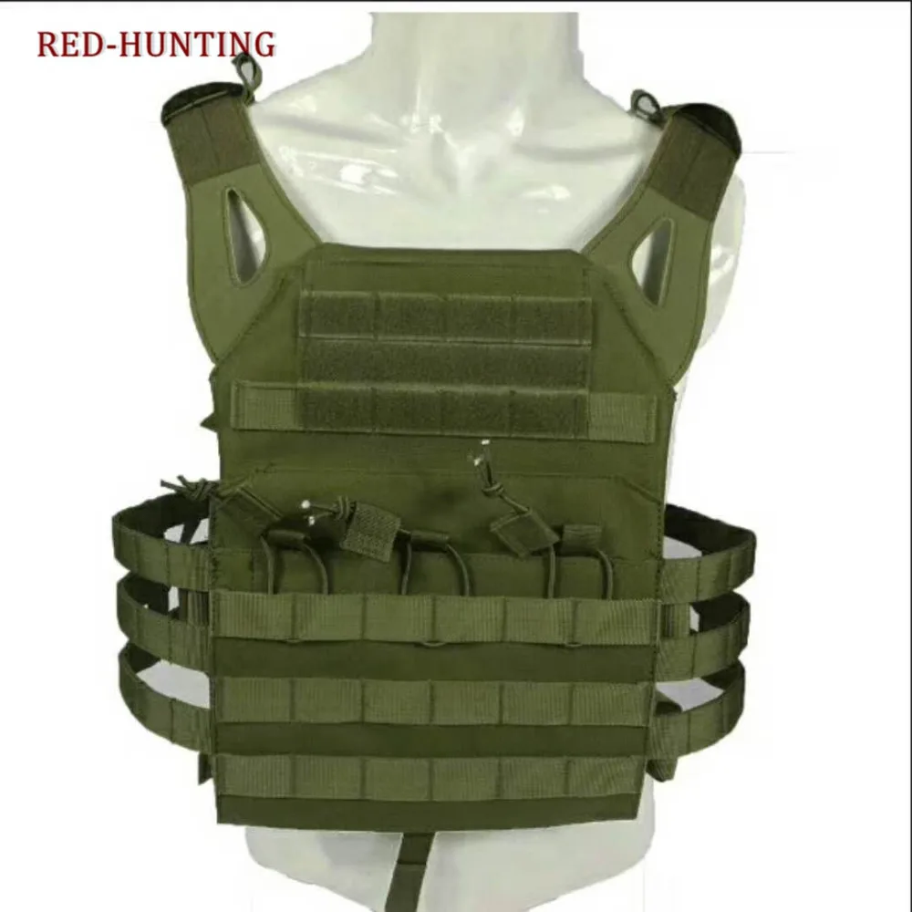 

New Type High Quality JPC Hunting Vest Tactical Lightweight MOLLE Combat Armor Plate Carrier JPC Vest