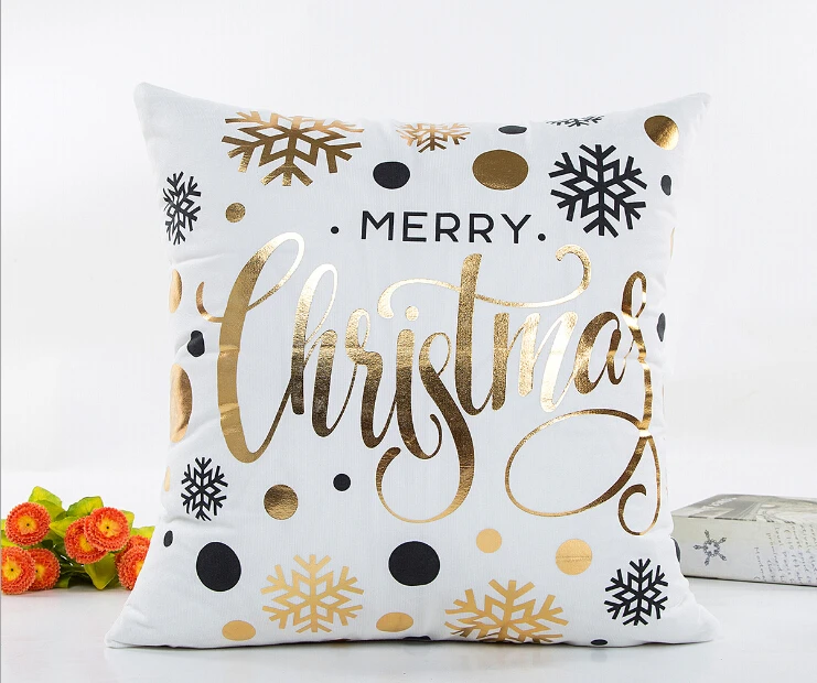Новинка,, рождественский подарок, спроектированный чехол для подушки, 18x18 дюймов - Цвет: 7
