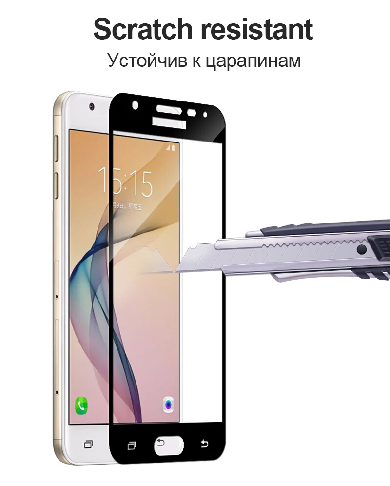 TOMKAS 5D Curved Edge Glass For Samsung Galaxy J7 J5 J3 Pro 2017 Screen Protector For Samsung J5 J7 Prime A3 A5 A7 2017 Glass
