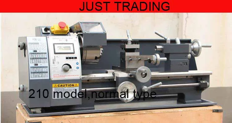 210 small mini type high precision guide metal processing lathe turning machine | Инструменты