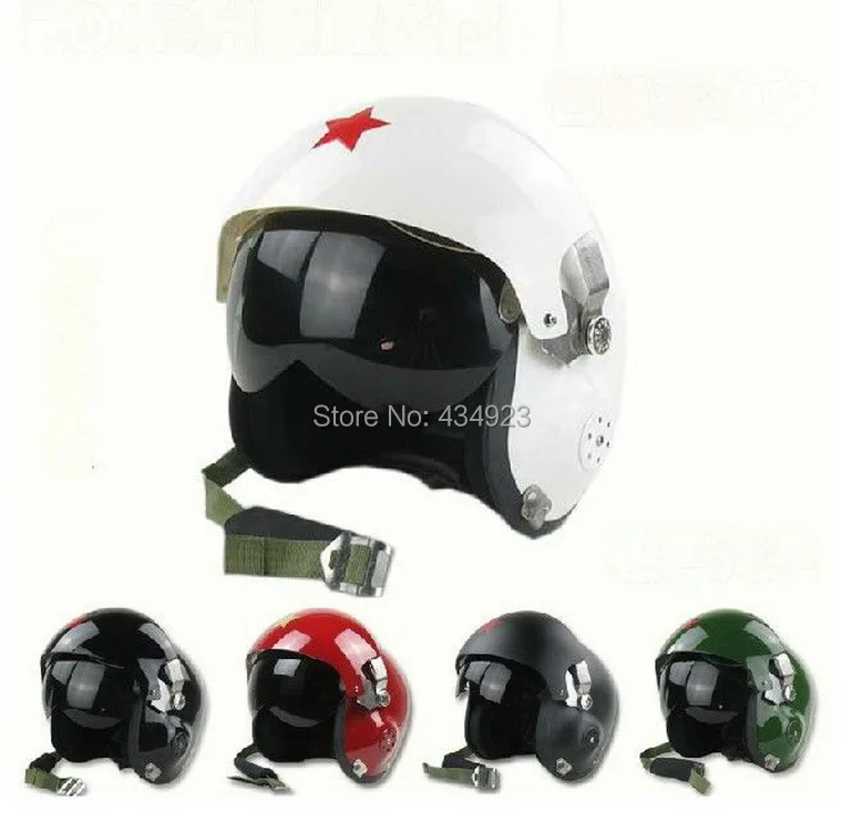 Chinese Fighter Jet Pilot Flight Helmet 