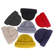 Winter Warm Men's Women Beanie Knit Ski Cap Hip-Hop Blank Color Winter Warm Unisex Knitting Wool Hat For 9 Colors Winter Warm Men's Women Beanie Knit Ski Cap Hip-Hop Blank Color Winter Warm Unisex Knitting Wool Hat For 9 Colors