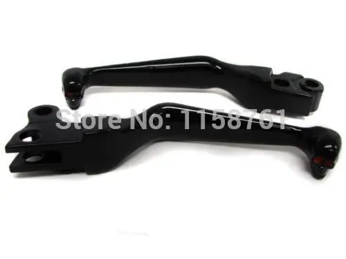 

Free Shipping BLACK SKULL LEVERS Hand Control for 1996-2010 For Harley Davidson Softail Dyna Glide