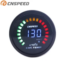 CNSPEED " 52 мм Цифровой автоматический датчик температуры выхлопных газов 200-1300 Цельсия датчик температуры выхлопных газов с датчиком