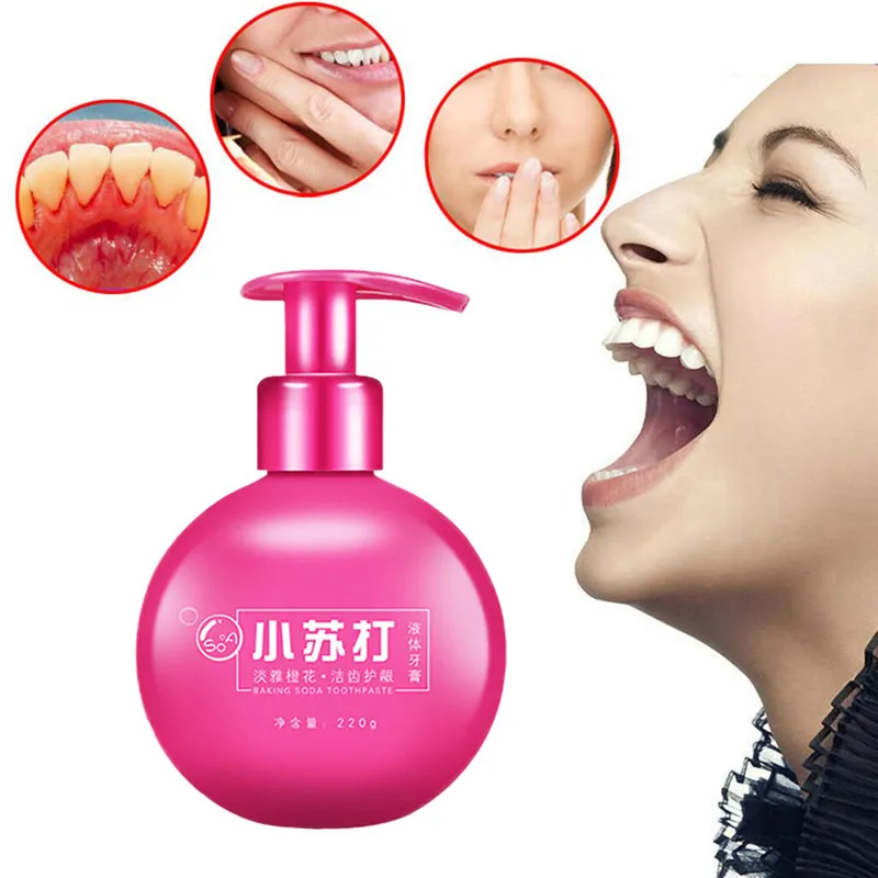 

Newest 220g Blueberry/Orange/Cantaloupe Stain Removal Whitening Toothpaste Fight Bleeding Gums Teeth Whitening Toothpaste