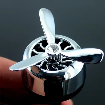

Car Air Freshener Perfumes Air Force Fragrance Smell Propeller Ornament Outlet Vent Clip M8617