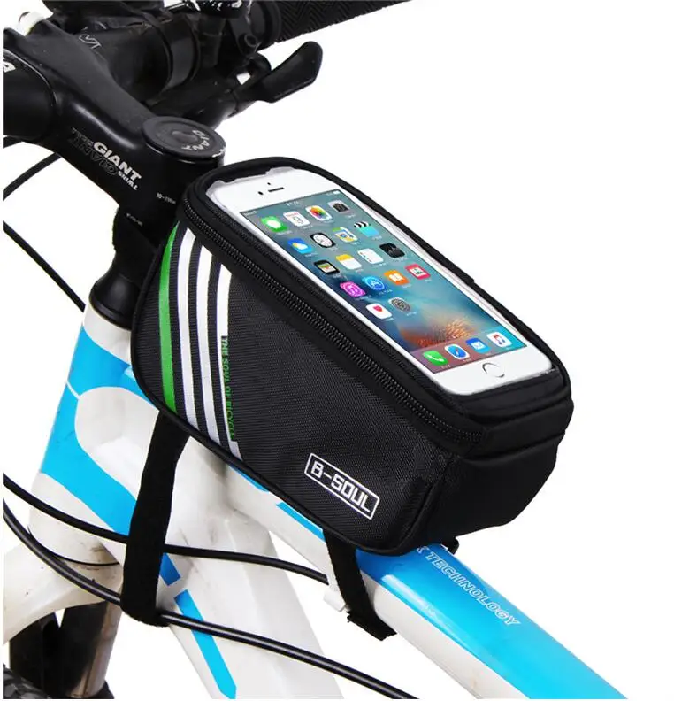 Bike Handlebar Frame Pannier Front Top Tube Bag Pack Pouch for Cell iPhone