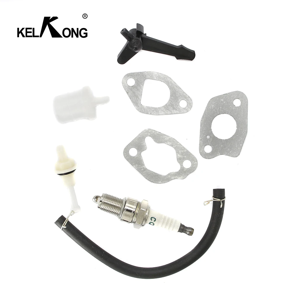 Карбюратор kelkong для Honda GX120 Gx160 5.5hp GX200 6.5hp 168F газонокосилка с воздушным фильтром прокладка масляной трубы комплект