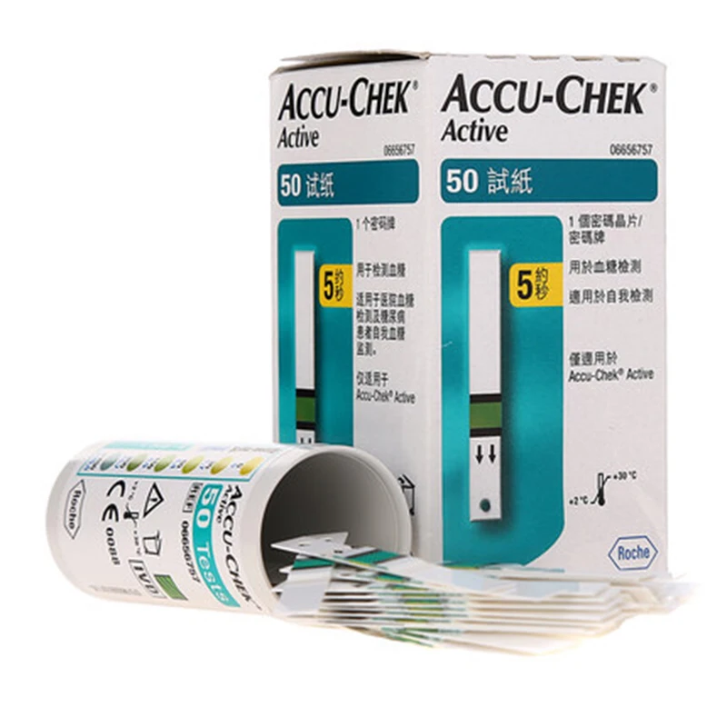 Горячая Распродажа Accu Chek активный глюкометр для измерения глюкозы в крови при