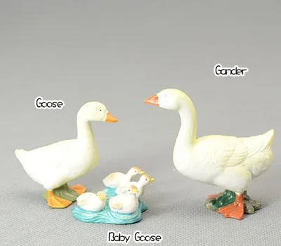 

pvc figure goose family Doll Decoration Collection 3pcs/set