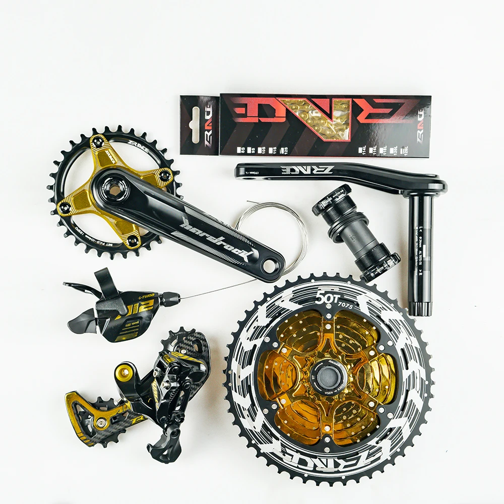 ZRACE x LTWOO AT12 12 Скоростей Crankset+ переключения передач+ задний переключатель 12s+ альфа-кассета 52 T/Chainring+ Chain, EAGLE GX/M9100