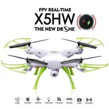 Original Syma X5HW (X5SW Upgrade) FPV RC Drone with WiFi Camera RC Quadcopter with LED Light Headless Model Dron RTF Gift Toy
