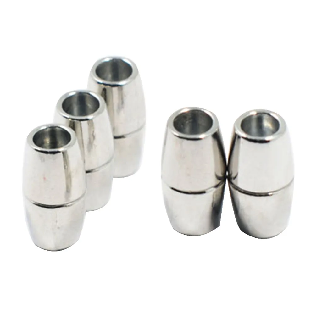 5 Pieces 5mm  Alloy Magnetic Clasp Hooks for Extend or Connect Necklace DIY Jewelry Accessories