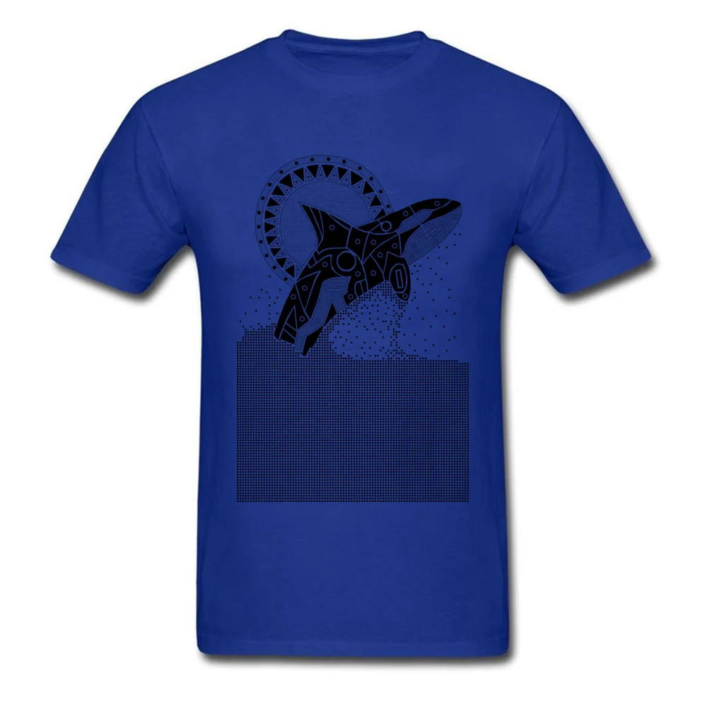 Custom Orca Sun Tops Shirt for Men Latest NEW YEAR DAY Round Neck 100% Cotton Fabric Short Sleeve Top T-shirts Normal T Shirt Orca Sun blue