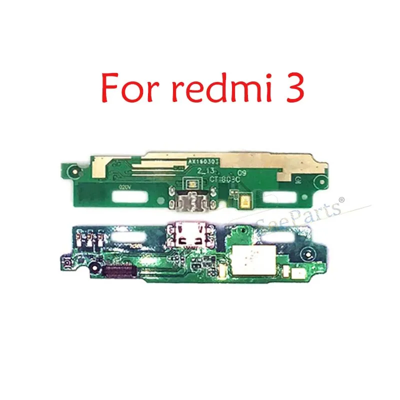 Redmi 3 S USB док-коннектор, зарядный порт гибкий кабель для Xiaomi Redmi 3s 3 S USB зарядное устройство разъем гибкий кабель Запчасти