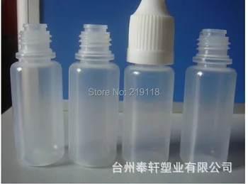 

Lot 100 Pcs 20 ml (2/3 oz) Plastic Dropper Bottles With CHILD Proof Caps & Tips Child Safe New PE LDPE For E Vapor Cig Liquid