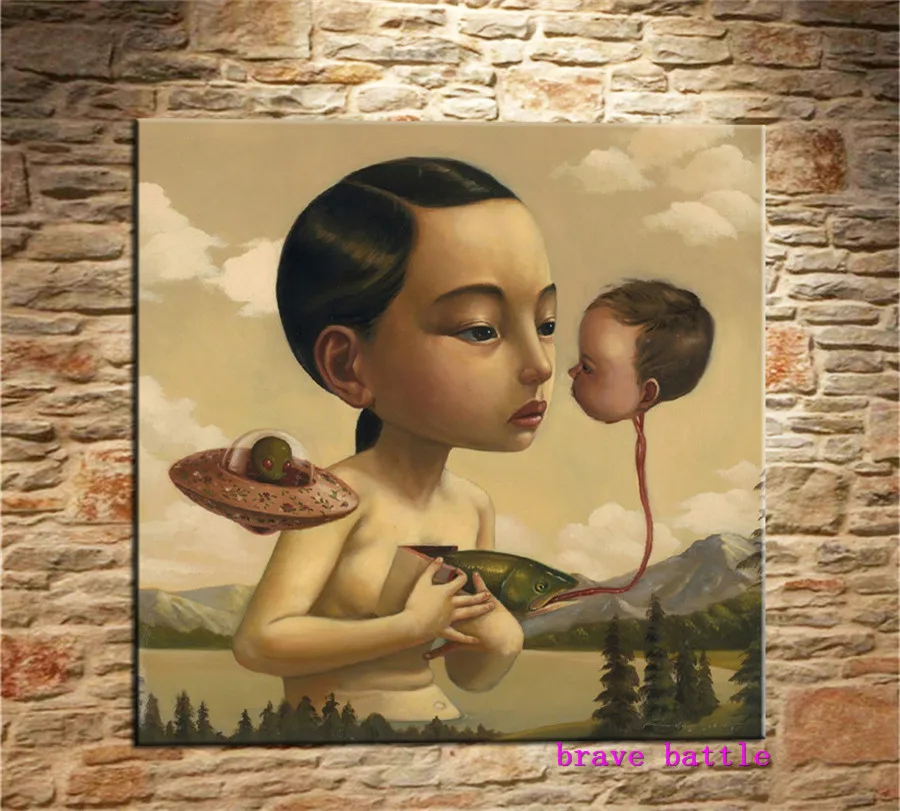 Mark Ryden детский необычный холст для живописи Тёмный мир гостиная спальня домашний