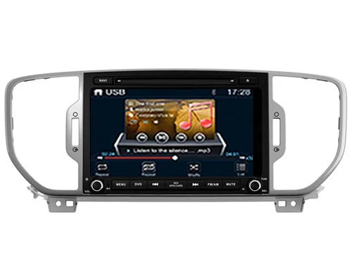 

Octa core Android 8.0 Car DVD player for KIA SPORTAGE 2016 car gps BLUETOOTH WIFI 3G camera head unit navigation