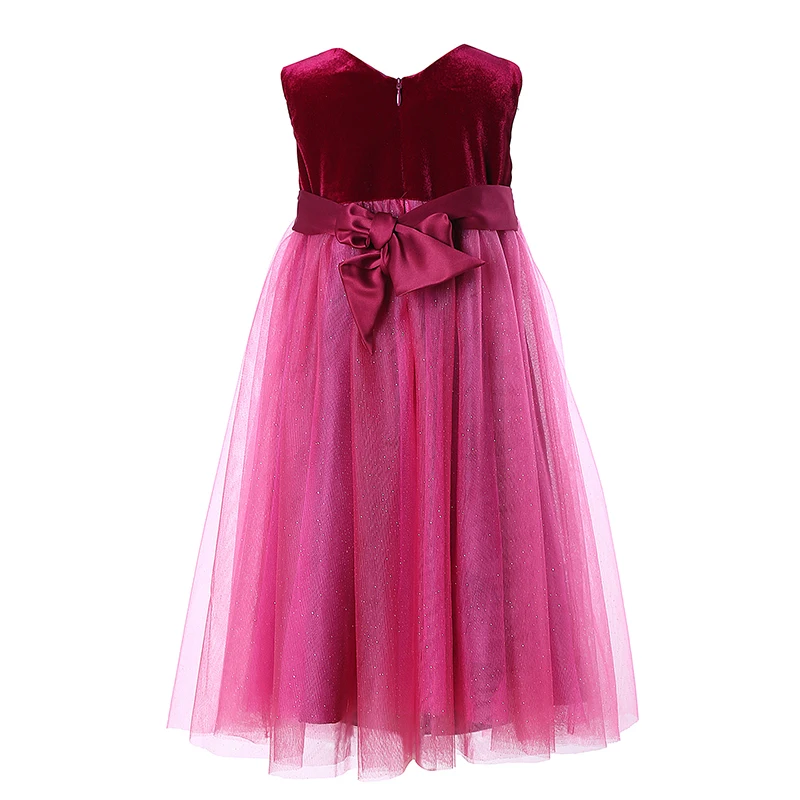 W. L. MONSOON/платье с цветочным рисунком для девочек Летний брендовый костюм reine des neiges платье принцессы с бантом, Детские платья для девочек, одежда
