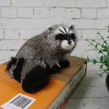 Новинка года, имитация плюшевых игрушек, енот, плюшевая милая игрушка, имитация детских игрушек, животные, декорации и подарки на день рожденья для детей