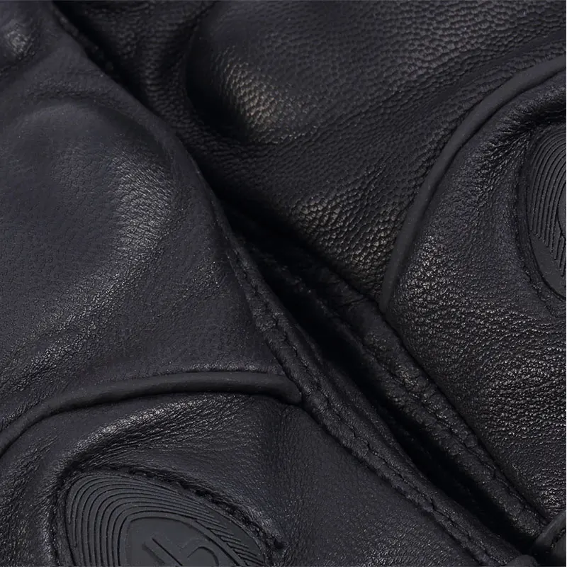 Nordson Retro Leather Motorcycle Gloves Touch Screen Men Women Moto Waterproof Electric Bike Motocross Protective Glove