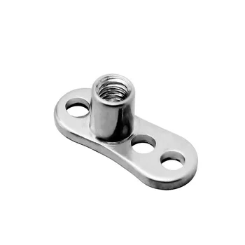 

100pcs ASTM F136 Titanium Skin Diver Jewelry Titanium G23 Dermal Anchor Top