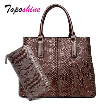 

Korean Version of the New Fashion Personality Snake Two Pieces of the Mother Package Wild Casual Shoulder Messenger Bag