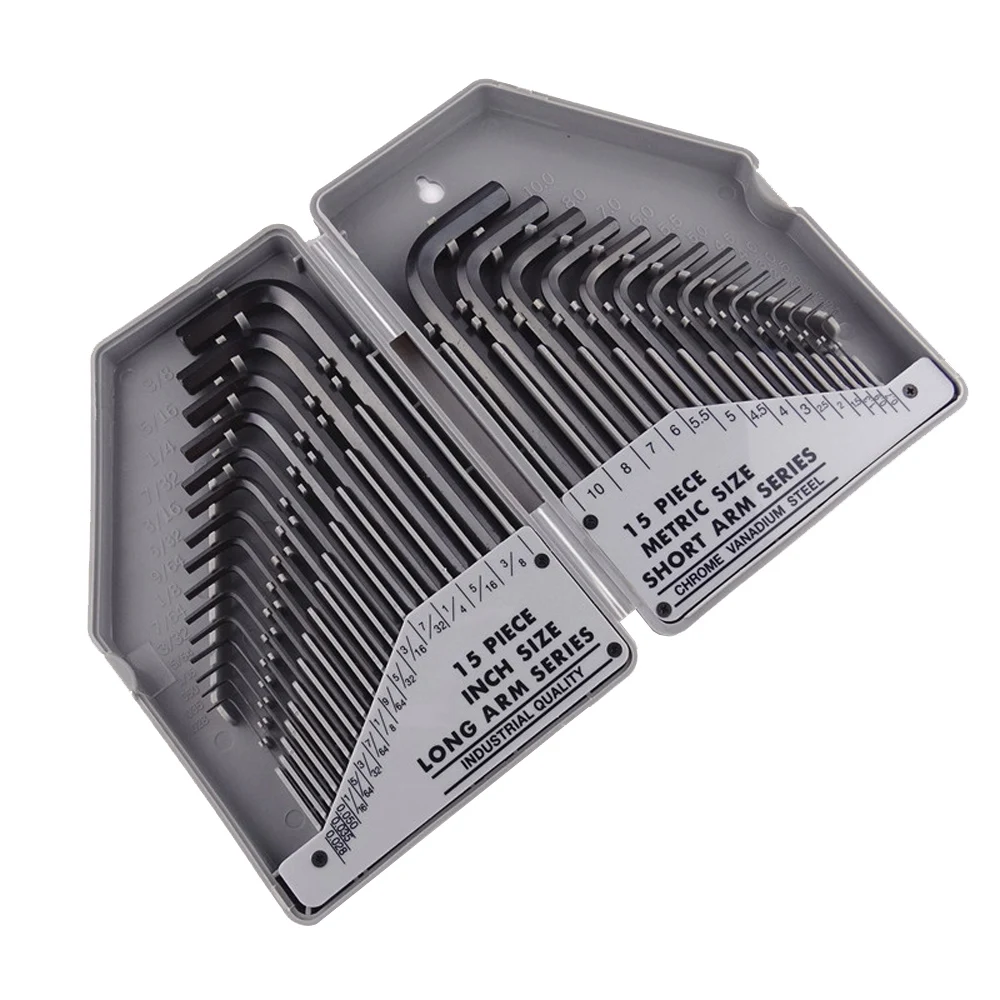 8PK-027 30Pcs/case Pro'sKit Metric Inch Combination Hex Key Set Wrench Screwdriver Set Toolkit Short Long Arm Repair Hand Tools 8PK-027 30Pcs/case Pro'sKit Metric Inch Combination Hex Key Set Wrench Screwdriver Set Toolkit Short Long Arm Repair Hand Tools