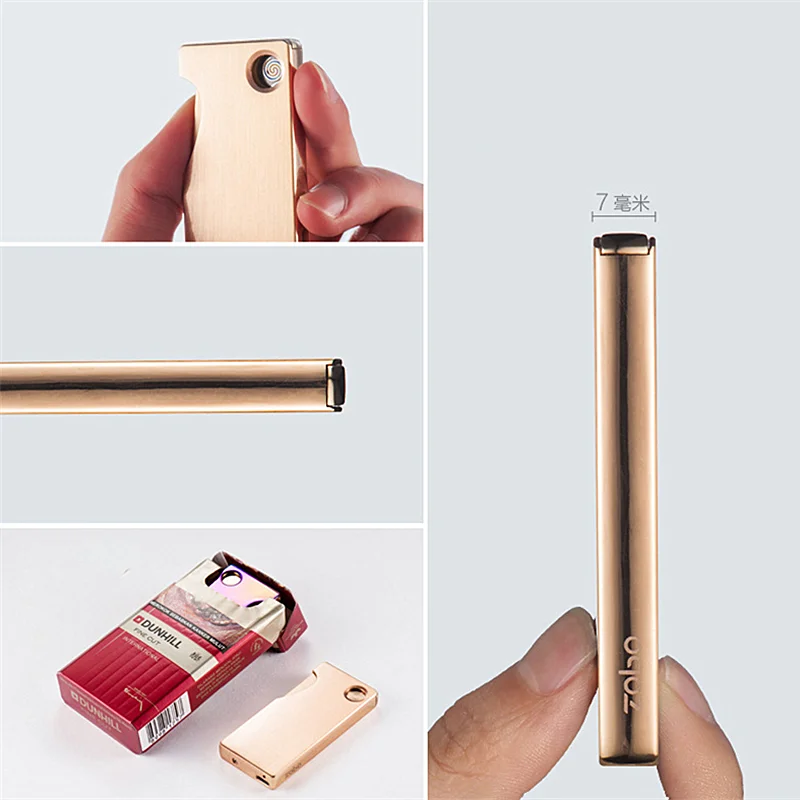 Портативный кольцо мобильный кронштейн Электронная usb зажигалка ветрозащитный перезаряжаемые Зажигалка Multifuntion Авто прикуриватели