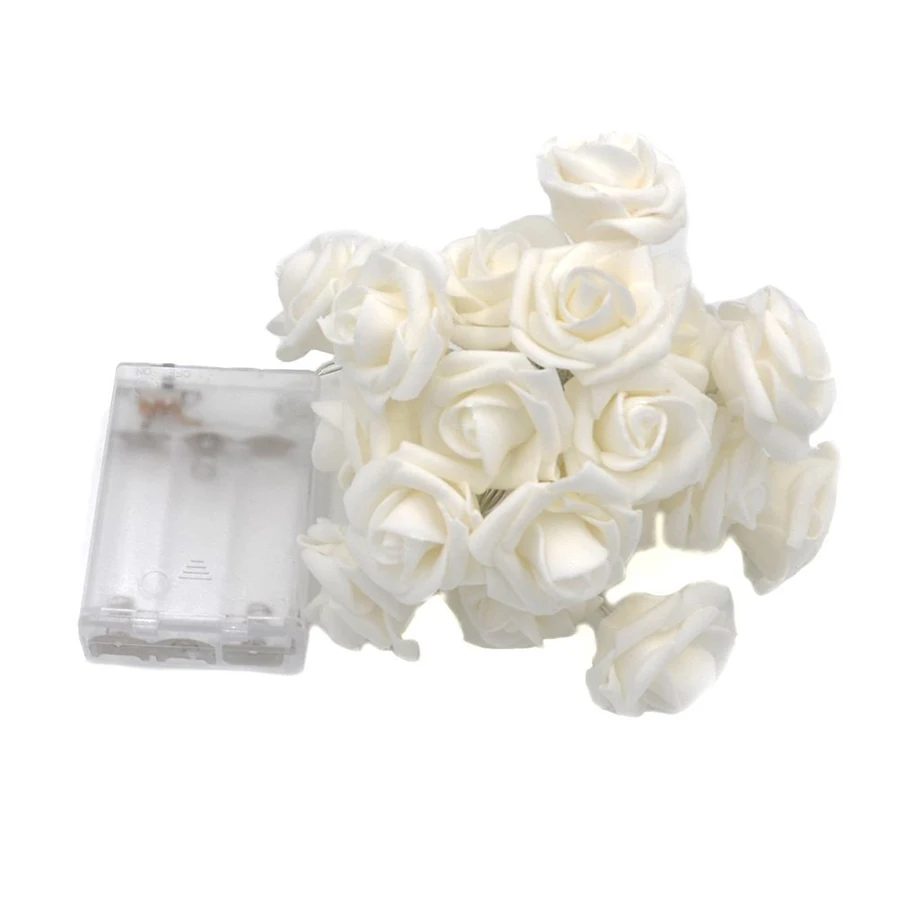 1M/2M/3M/4M/5M/10M Rose Flower LED String Lights Holiday Lights for Christmas Wedding Garden Party Valentine's Day Decoration 1M/2M/3M/4M/5M/10M Rose Flower LED String Lights Holiday Lights for Christmas Wedding Garden Party Valentine's Day Decoration
