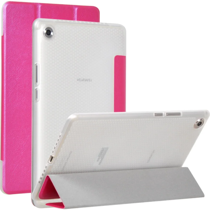 

Soft Cover for Huawei M5 8.4 Auto-Sleep PU Leather and TPU Case for Huawei M5 8.4 Cases Protection Covers+Stylus Pen