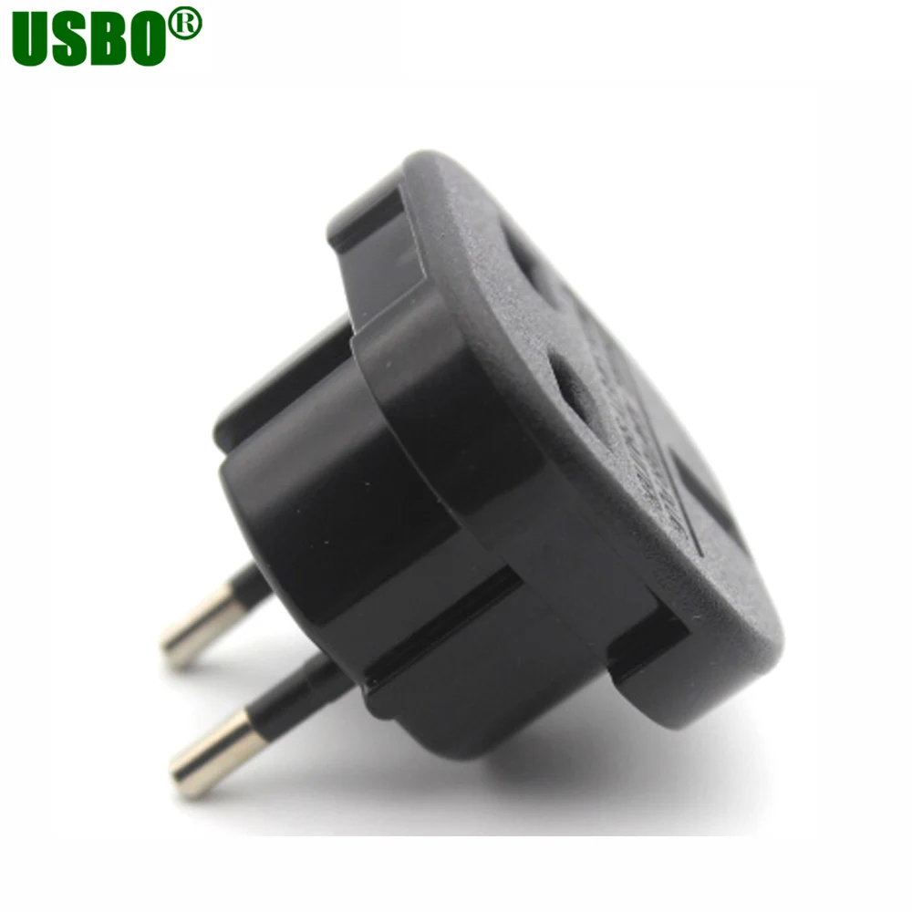

Universal 10A/16A 240V copper grounded UK to European Euro EU AC Travel Charger Adapter Plug Outlet Converter Adapter
