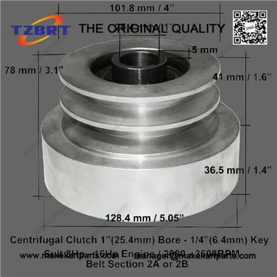 PESADO POLEA EMBRAGUE CENTRÍFUGO de 1 "JUEGO de 8HP 16HP MOTOR 2000 RPM|engine degreaser|pulley assemblypulley nylon - AliExpress