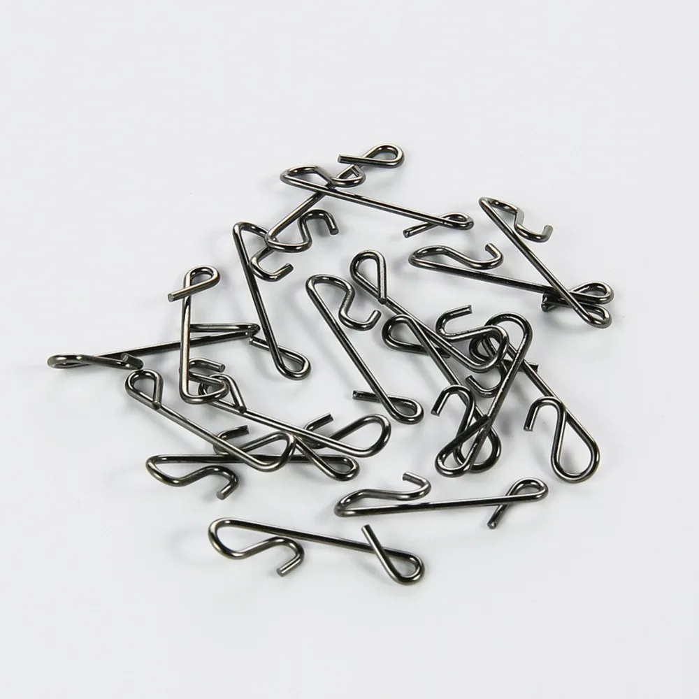 fishing line connectors 50Pcs/Pack Fishing Line Wire Connector Braid Knotless Connectors Fishing Barrel Swivel Accessory Pesca Tackle Tool