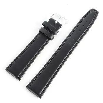 

Women Men Durable Soft Pin Buckle Watch Strap PU Leather Watchband Black Coffee 12 14 16 18 20 mm
