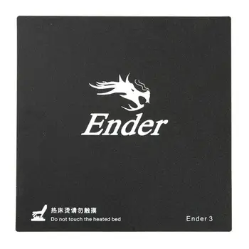 

2PCS 3D Printer Platform Heated Bed Build Surface Tempered Glass Plate Stickers for Ender-3 Printers Parts Accessories
