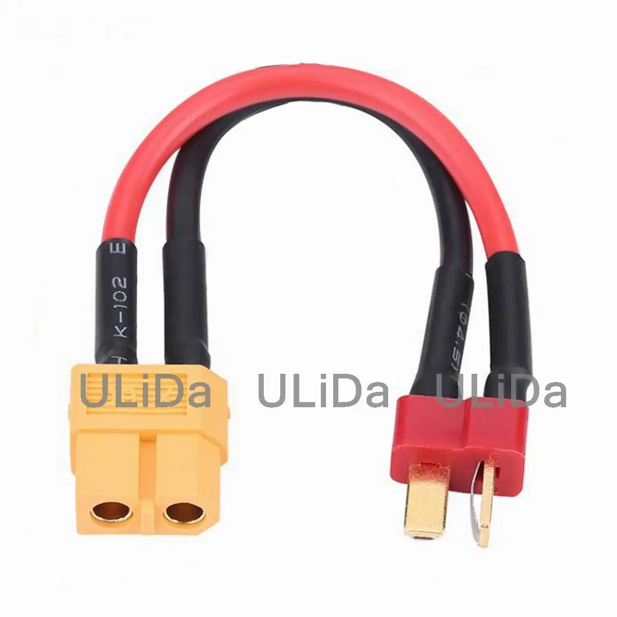 

XT60 Female to Deans T-Plug Male Adapter Connector Cable for Lipo Battery 14AWG