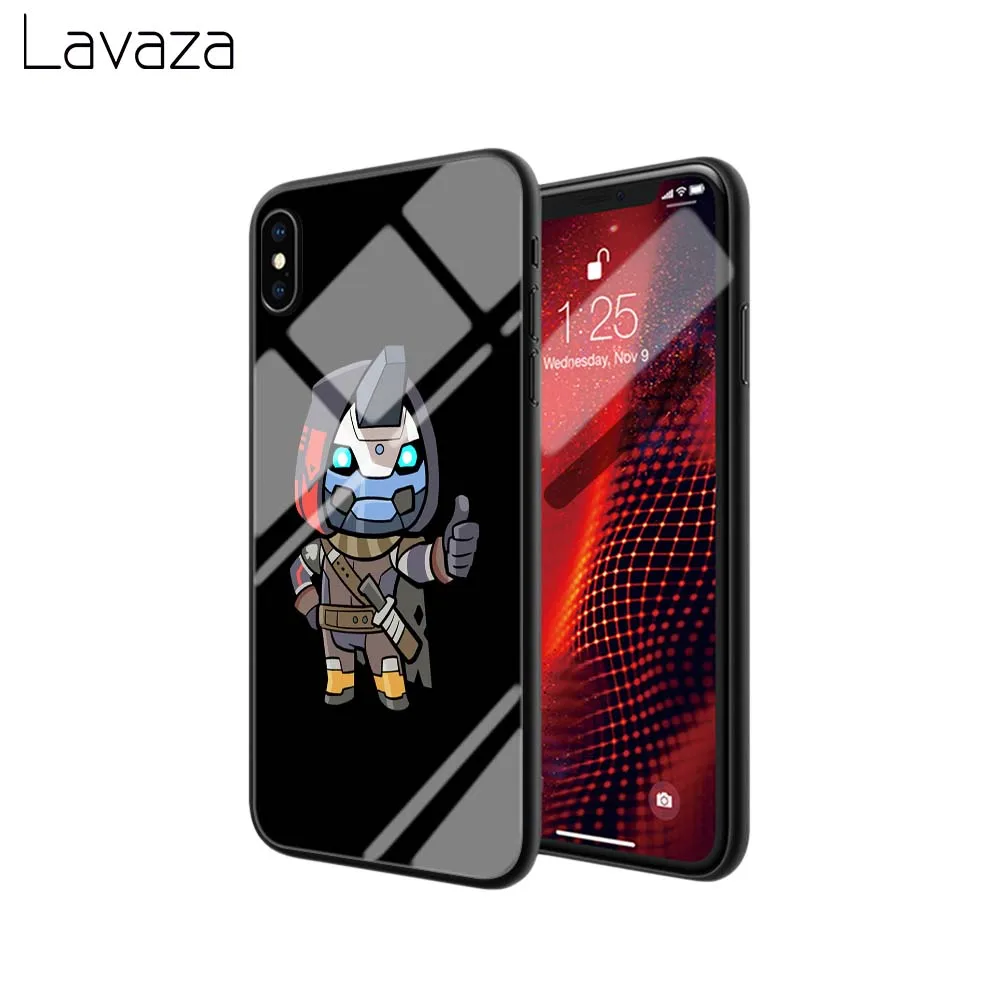 Чехол Lavaza Destiny 2 из закаленного стекла для Apple iPhone 6 6s 7 8 Plus X 5 5S SE XS 11 Pro Чехол для MAX XR - Цвет: TG4