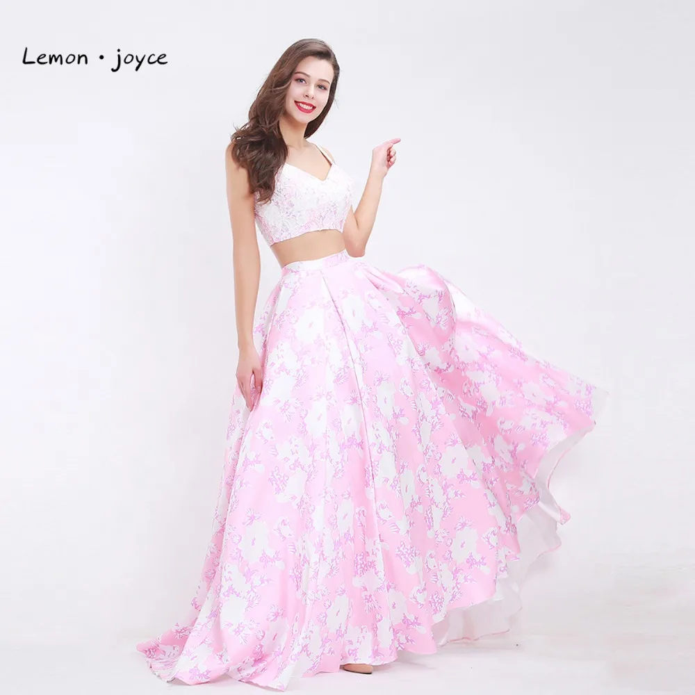 pink floral summer dress