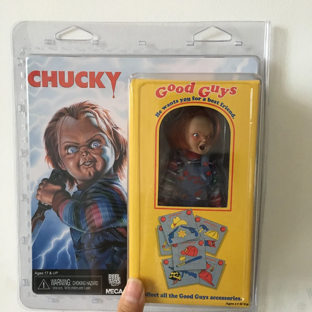 NECA Good Guys Child's Play Scary Bride of Chucky Horror Doll Chucky PVC Action Figure Toy Halloween Gift (12)