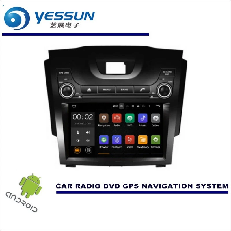 

YESSUN Wince / Android Car Multimedia Navigation System For Isuzu D-Max 2012~2013 CD DVD GPS Player Navi Radio Stereo HD Screen