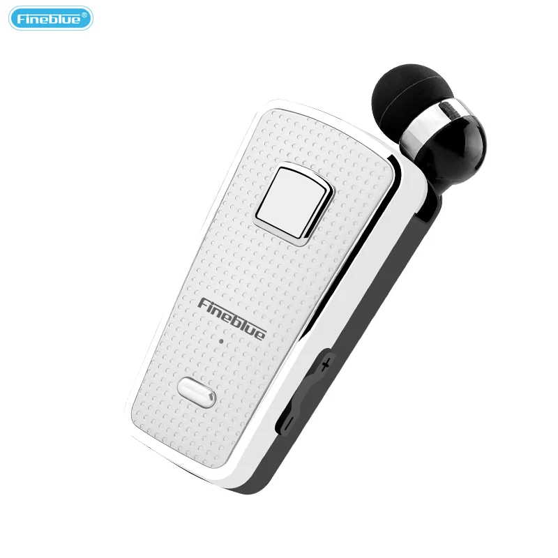 FineBlue F970 выдвижные беспроводные bluetooth наушники с зажимом вибрационная гарнитура