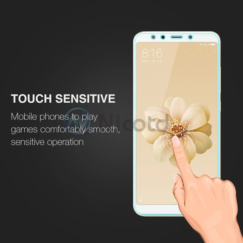 2 PCS Screen Protector For Xiaomi Mi A1 A2 MIX Clear Film Tempered Glass For Xiaomi Redmi 4A 6 6A Screen Protective Glass Film (3)