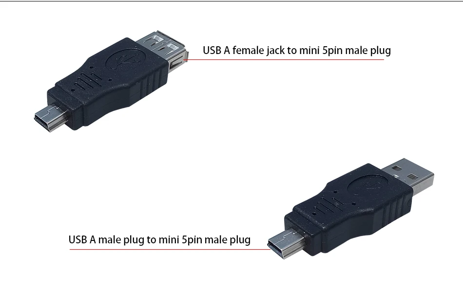 10 шт./1 комплект Micro USB разъем смешанный USB AM к AF Micro/Mini 5pin AF AM адаптер для samsung lenovo huawei zte htc Xiaomi