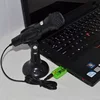 Adaptador de micrófono y tarjeta de sonido USB externa 3D, 5,1 canales, conector de 3,5mm, auriculares estéreo para Win XP 7, 8, Android, Linux, Mac OS ► Foto 3/5
