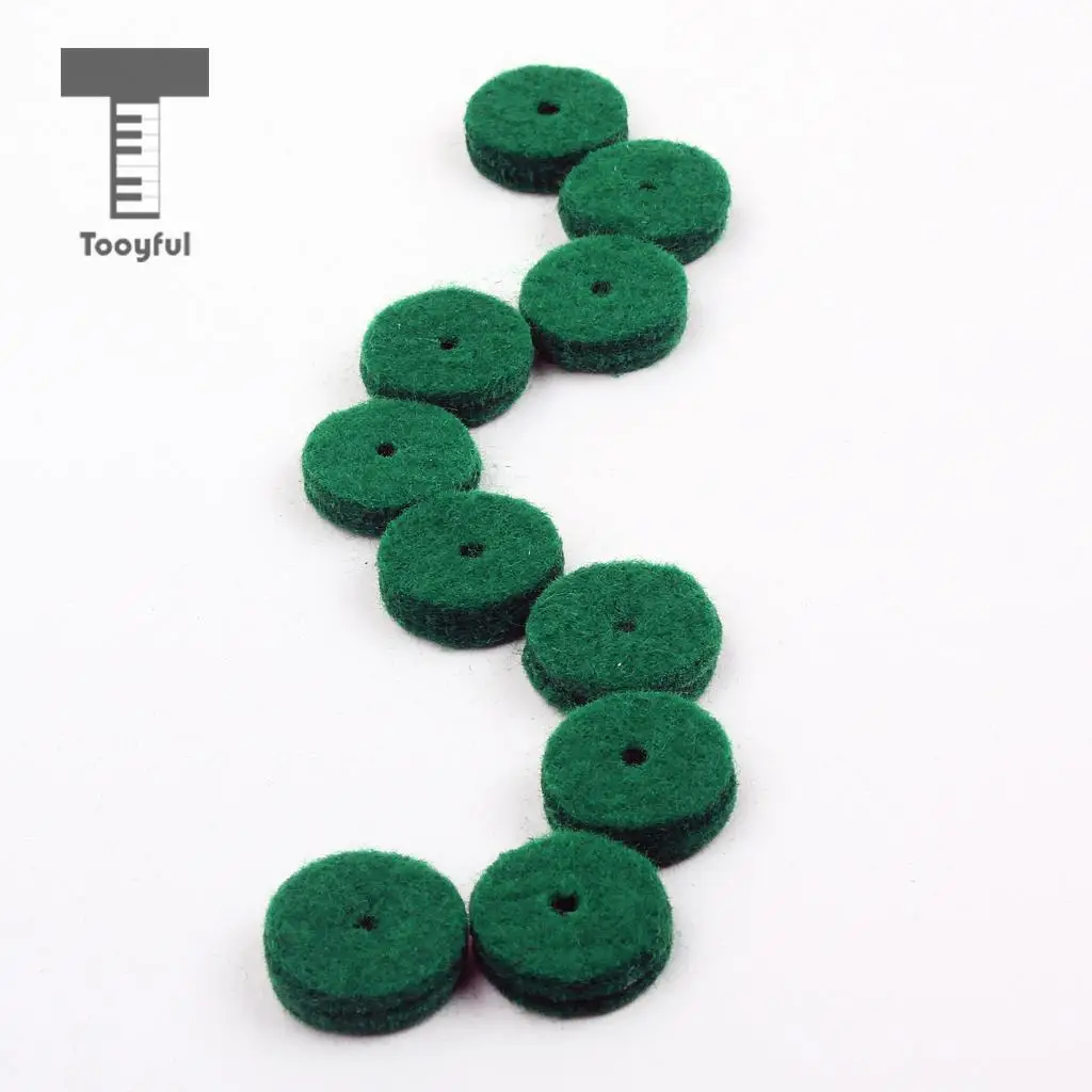 Tooyful 90Pcs Wool Piano Punchings & Felts Key Bed Set Front & Balance Rail 7mm/0.28inch Piano Repair Replacement Parts